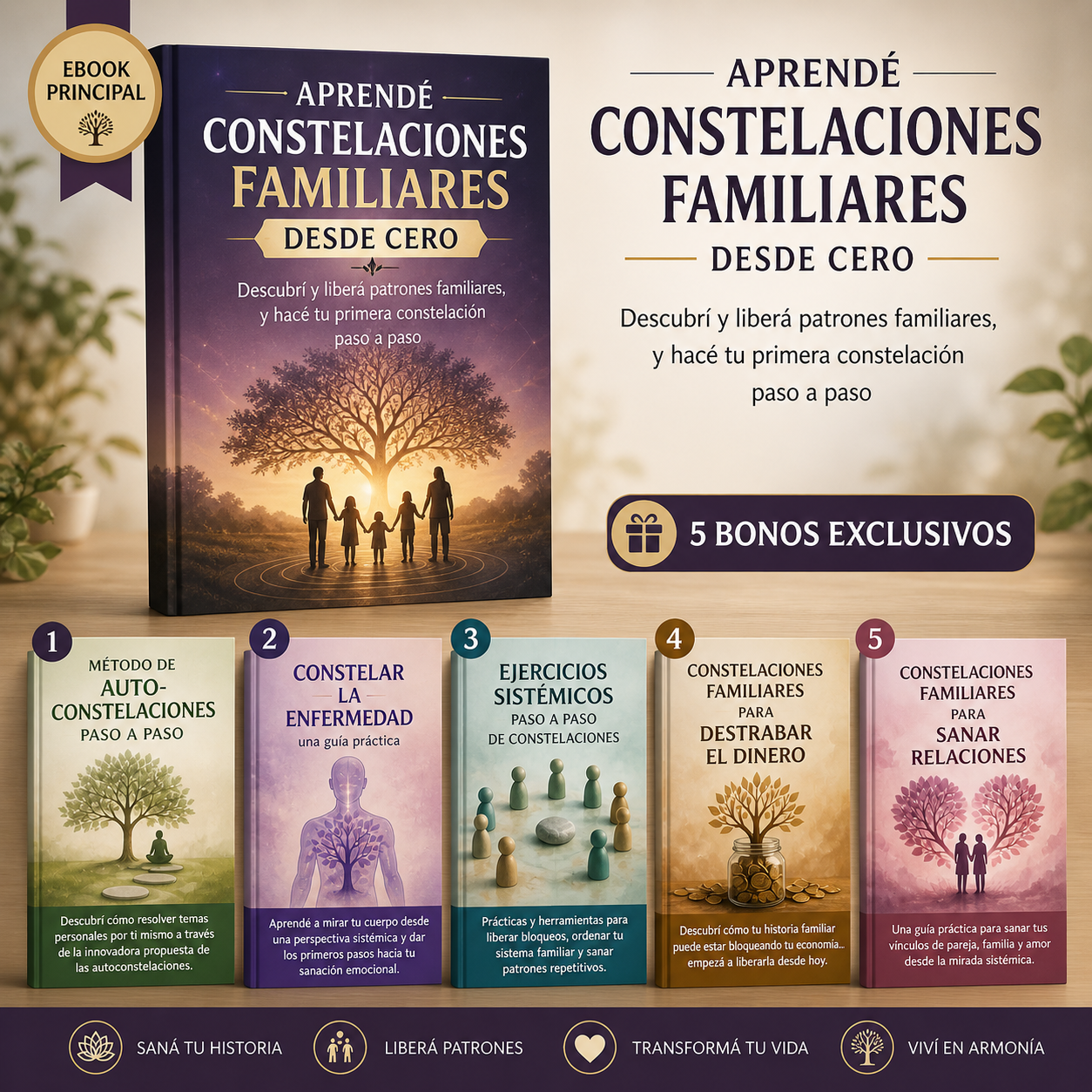 Aprendé Constelaciones Familiares desde cero
