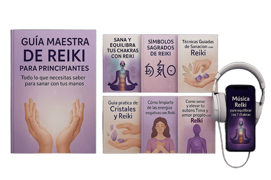 Pack de Reiki para principiantes: Todo lo que necesitás saber para sanar con tus manos